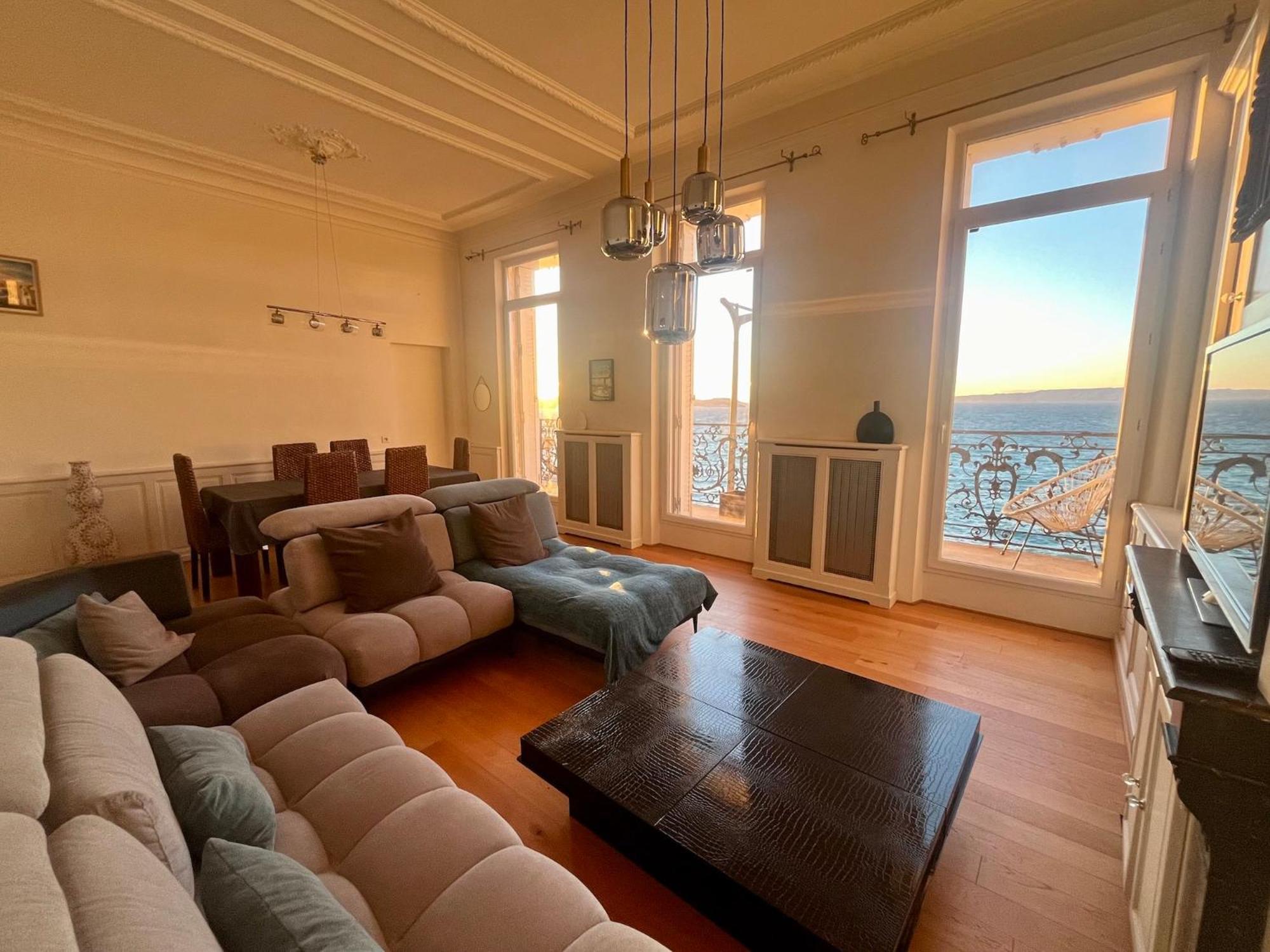 Appartement Sur La Corniche Kennedy Face A La Mer 马赛 外观 照片