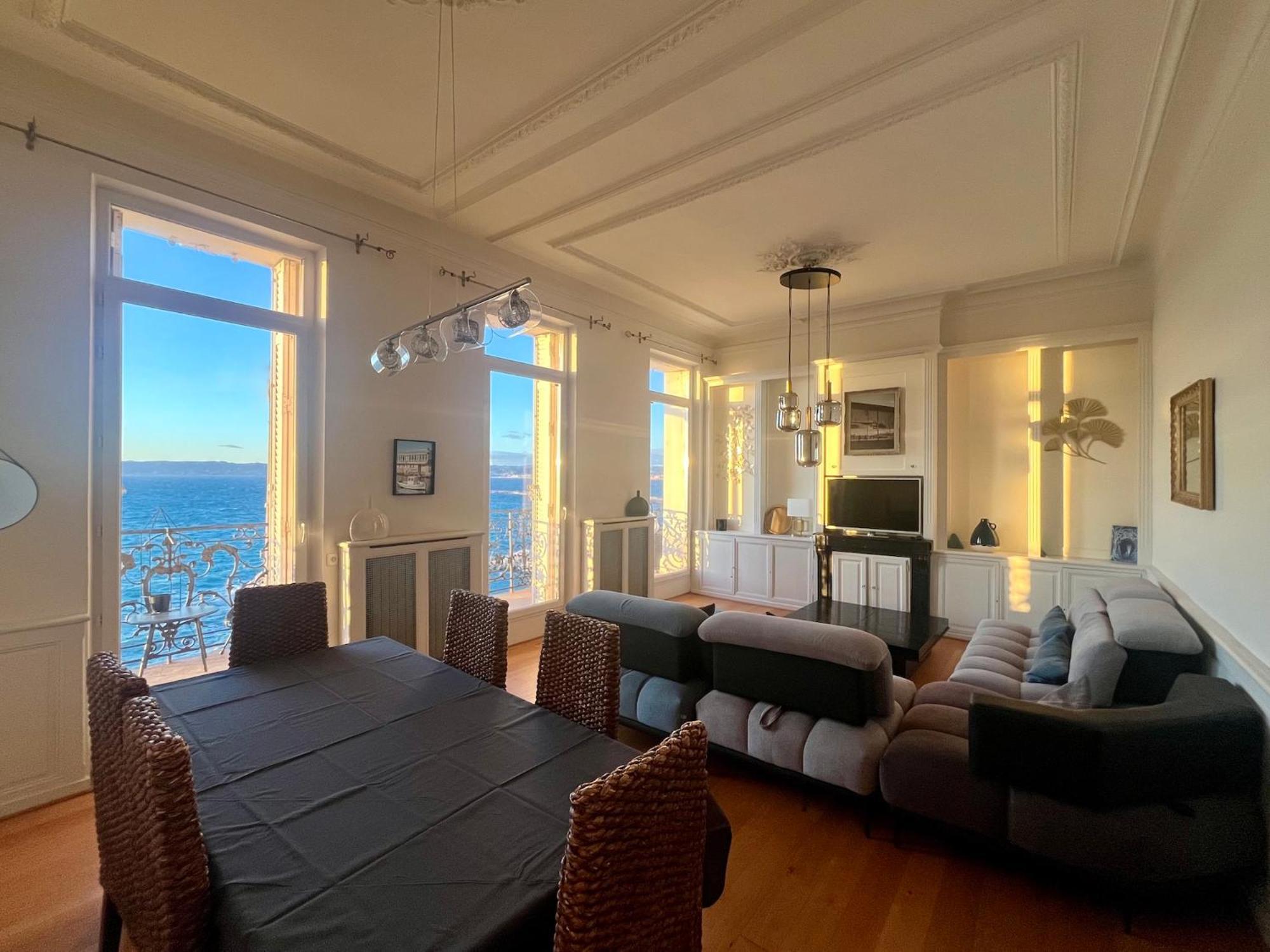 Appartement Sur La Corniche Kennedy Face A La Mer 马赛 外观 照片