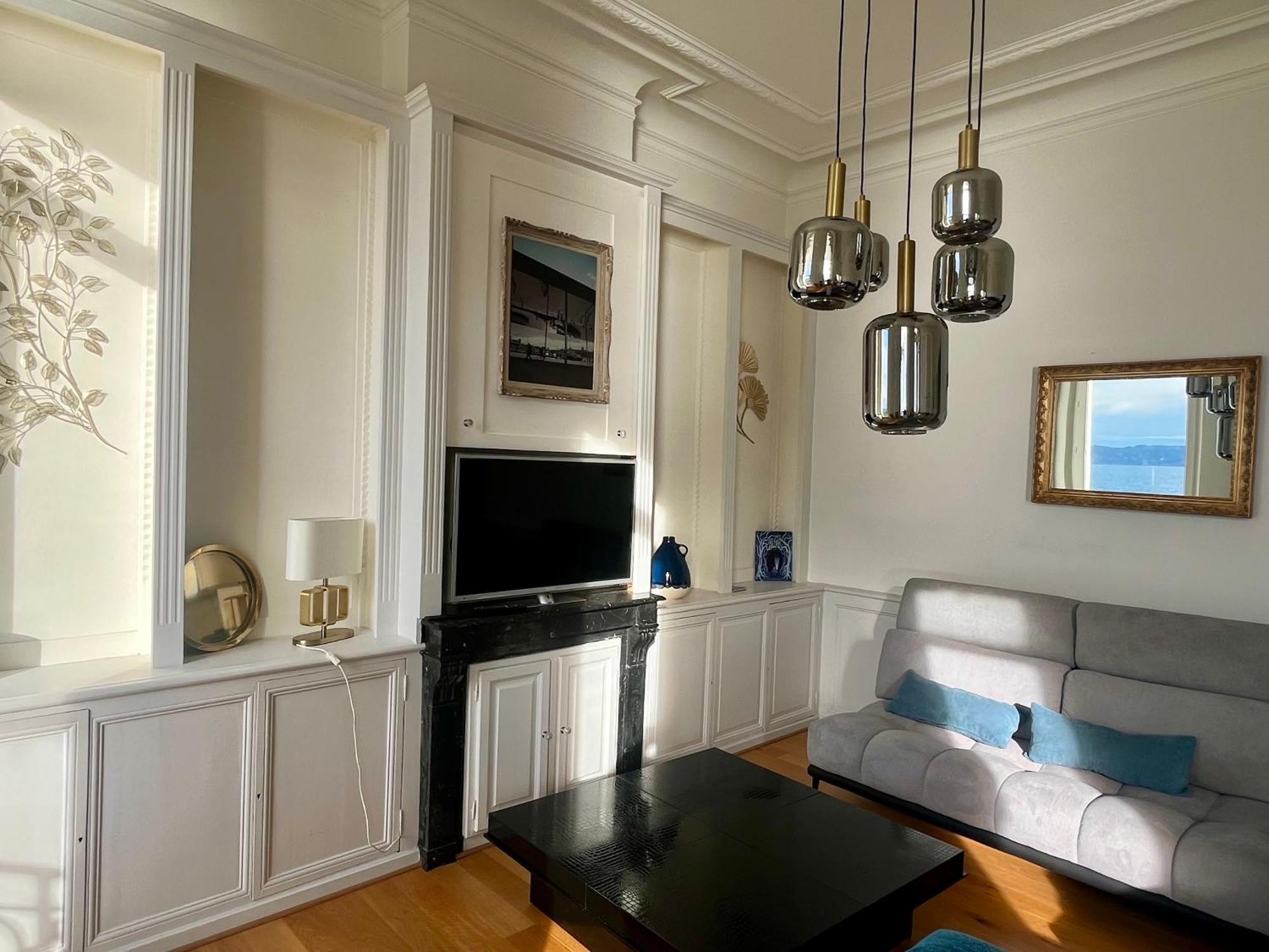 Appartement Sur La Corniche Kennedy Face A La Mer 马赛 外观 照片
